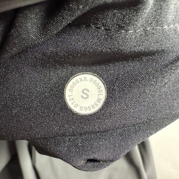 Lululemon Pants Mens Small Gray Surge Jogger Athletic Tapered Warm Up Ankle Zip - Picture 3 of 10